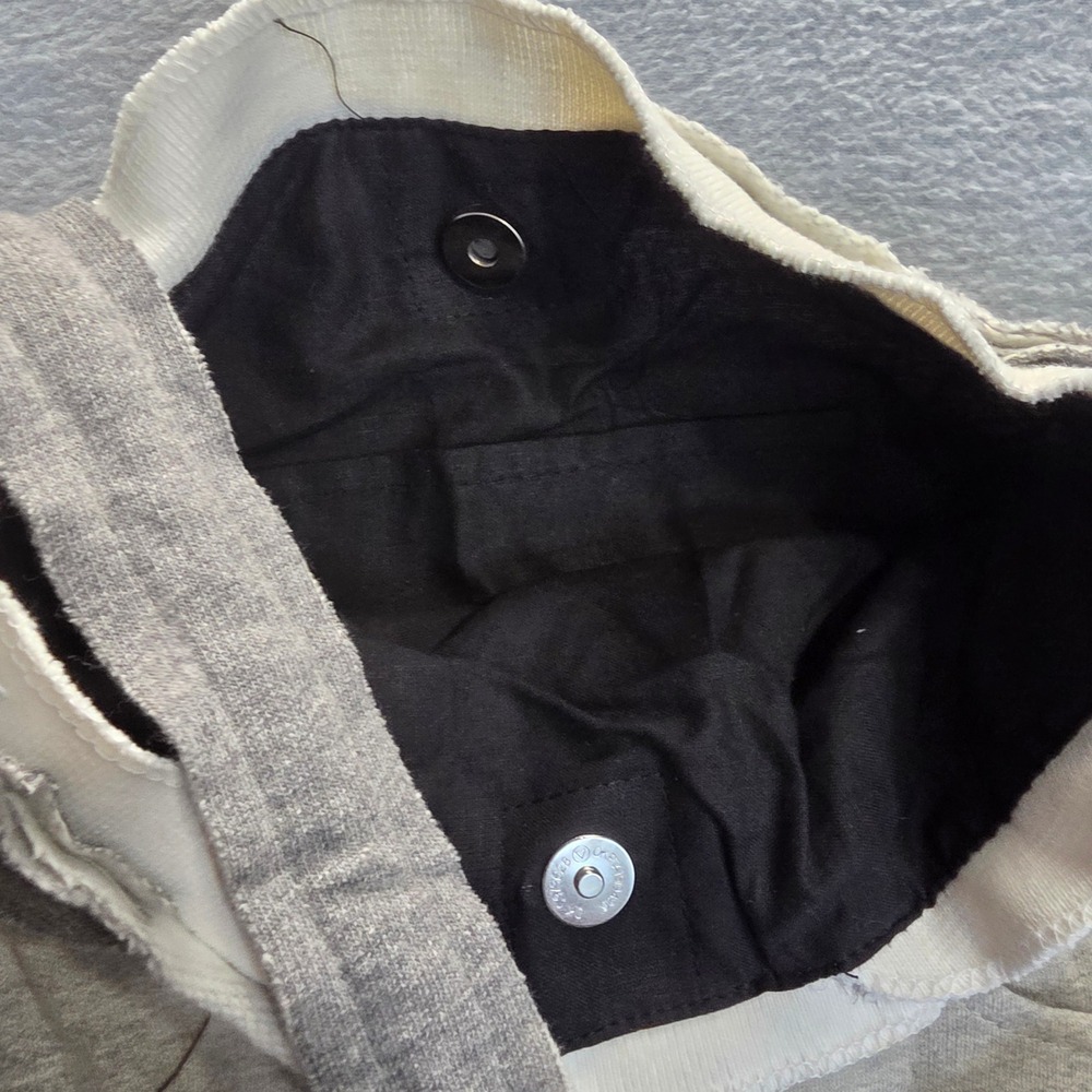 Littlearth Carolina Panthers Crossbody Bag Gray Sweatshirt Hoodie‎ Purse NFL - Picture 5 of 8